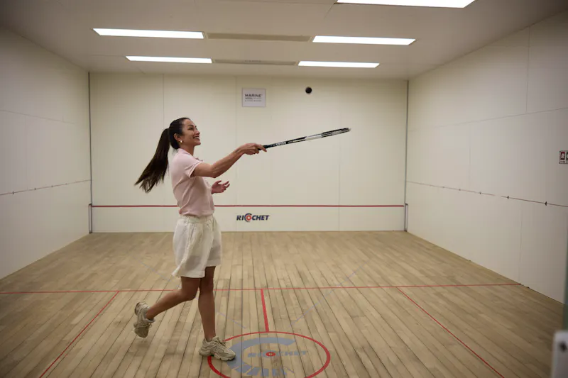 Ricochet Sport, ähnlich wie Squash im Marine Hotel &ndash; &copy;Zdrojowa Gruppe