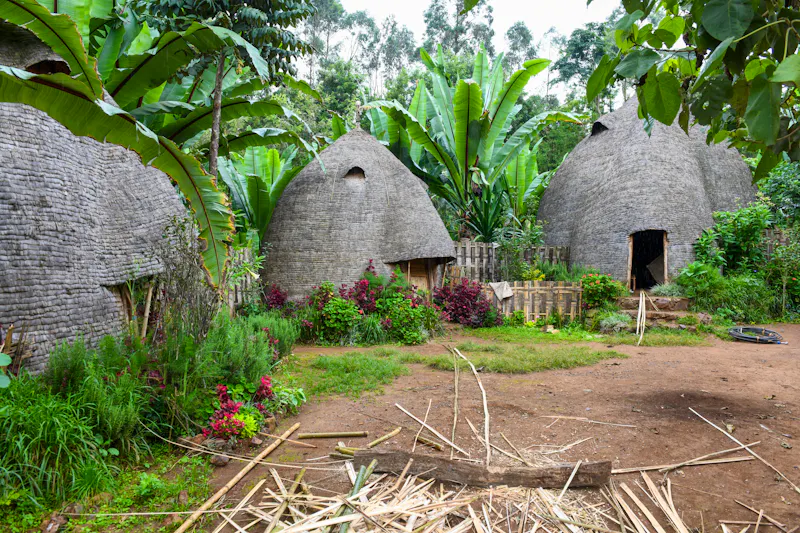 Dorze-Dorf in Äthiopien - &copy;fotoember - stock.adobe.com