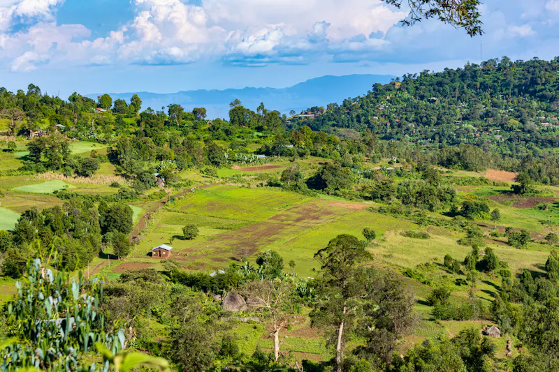 Bauerndorf in der Nähe von Arba Minch , Äthiopien - &copy;Wollwerth Imagery - stock.adobe.com