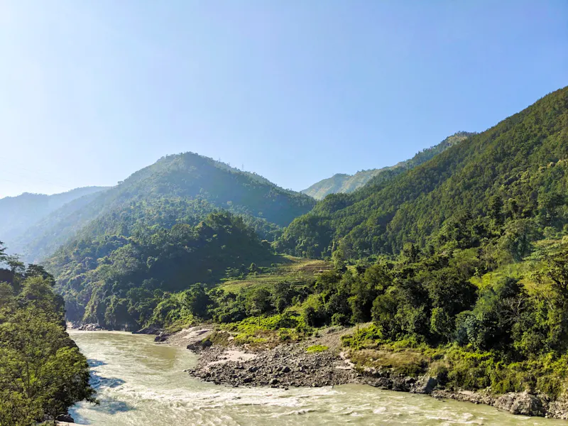 Tal des Trisuli-Flusses - &copy;Teresa Rumpel - Eberhardt TRAVEL