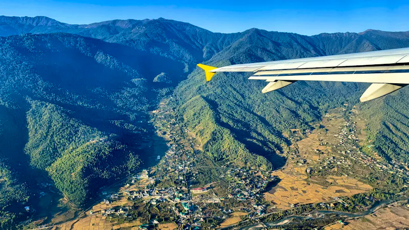 Flug von Paro nach Kathmandu - &copy;Mareike Schmidt - Eberhardt TRAVEL