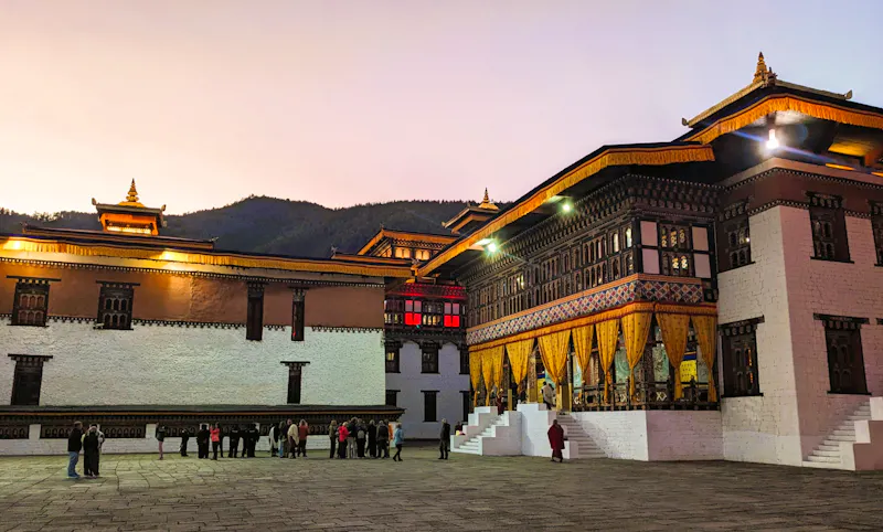 Dzong von Thimphu – Arbeits- und Wohnsitz des Königs, Thimphu  - &copy;Teresa Rumpel - Eberhardt TRAVEL