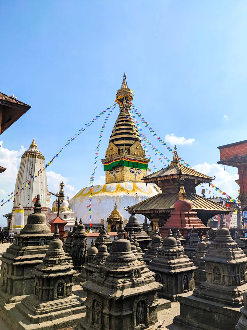 Affentempel Kathmandu Nepal - &copy;Teresa Rumpel - Eberhardt TRAVE