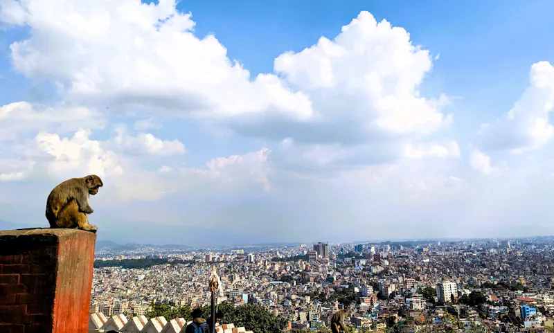 Blick vom Affentempel, Kathmandu  - &copy;Teresa Rumpel - Eberhardt TRAVEL