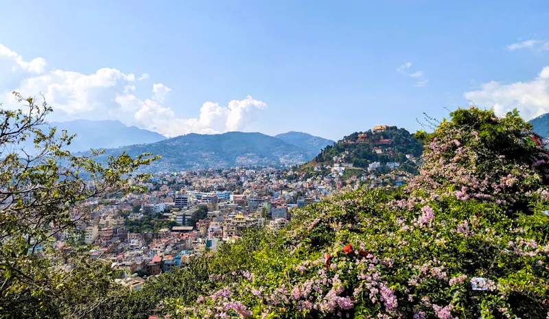 Blick auf die Stadt Kathmandu, Nepal - &copy;Teresa Rumpel - Eberhardt TRAVEL