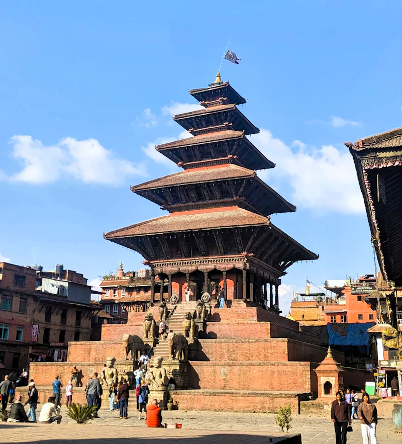 Nyatapola Tempel Bhaktapur, Kathmandu - &copy;Teresa Rumpel - Eberhardt TRAVEL