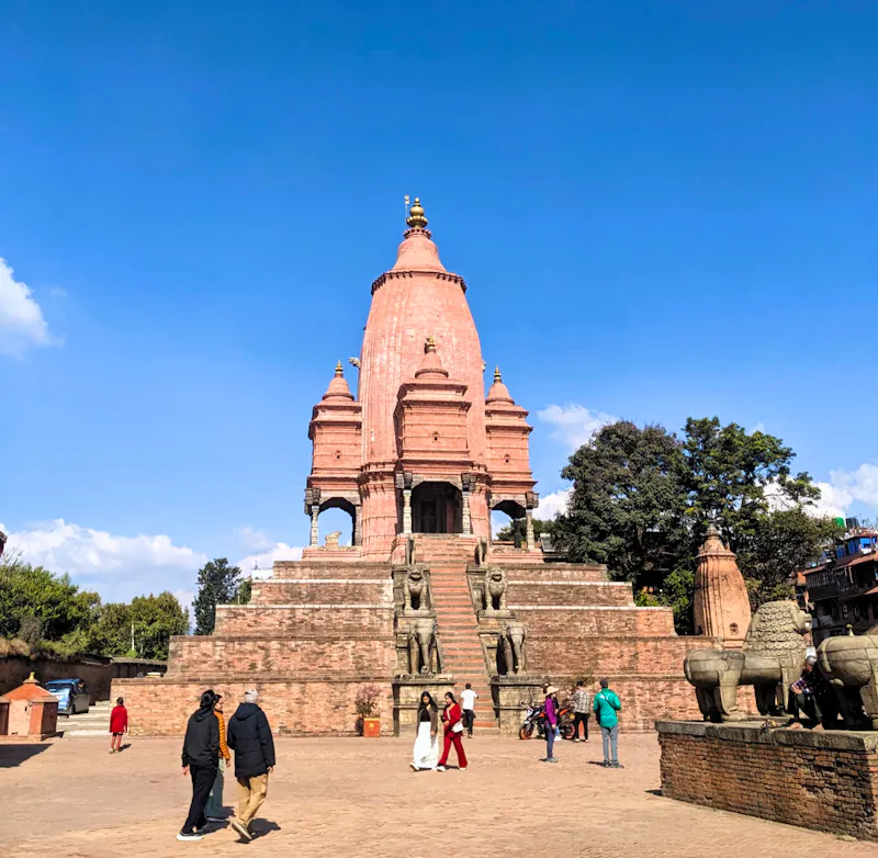 Tempelanlage Bhaktapur, Kathmandu - &copy;Teresa Rumpel - Eberhardt TRAVEL