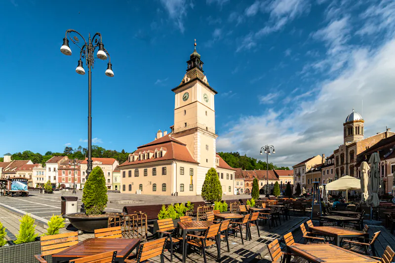 Der berühmte Ratsplatz in Brașov - &copy;jakartatravel - stock.adobe.com