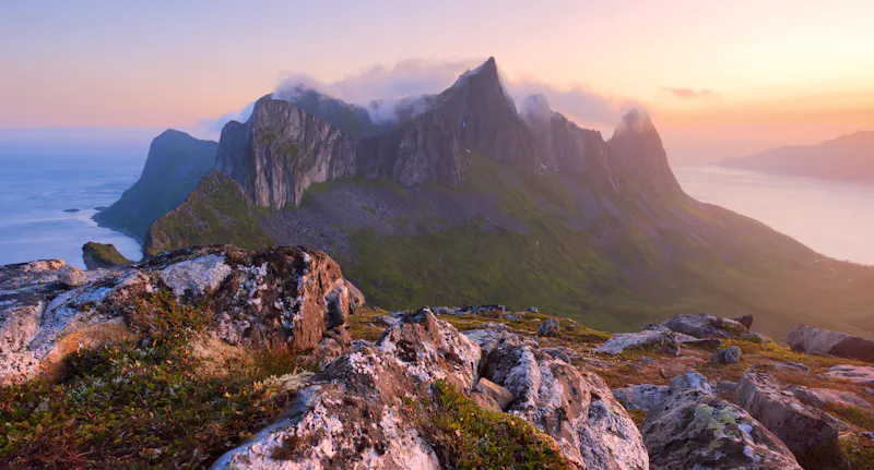 Der Berg Inste Kongen, Senja - &copy;All Rights Reserved   Sergey Ryzhkov
