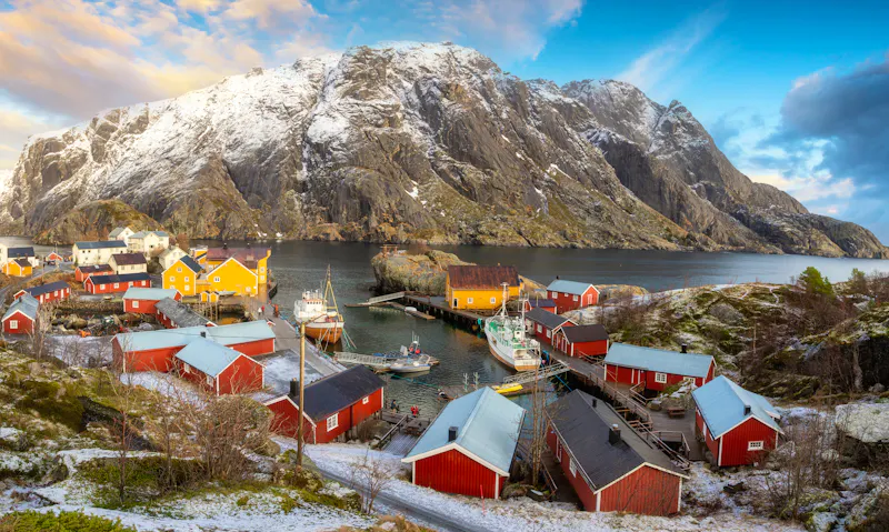 Aussicht auf das Dorf Nusfjord in Norwegen - &copy;Tilo Grellmann - stock.adobe.com