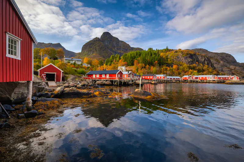 Historische Architektur in Nusfjord, Lofoten - &copy;PawelUchorczak - stock.adobe.com