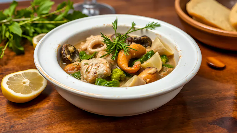 Cacciucco alla Livornese - typisches Gericht aus Livorno - &copy;Rebekah - stock.adobe.com