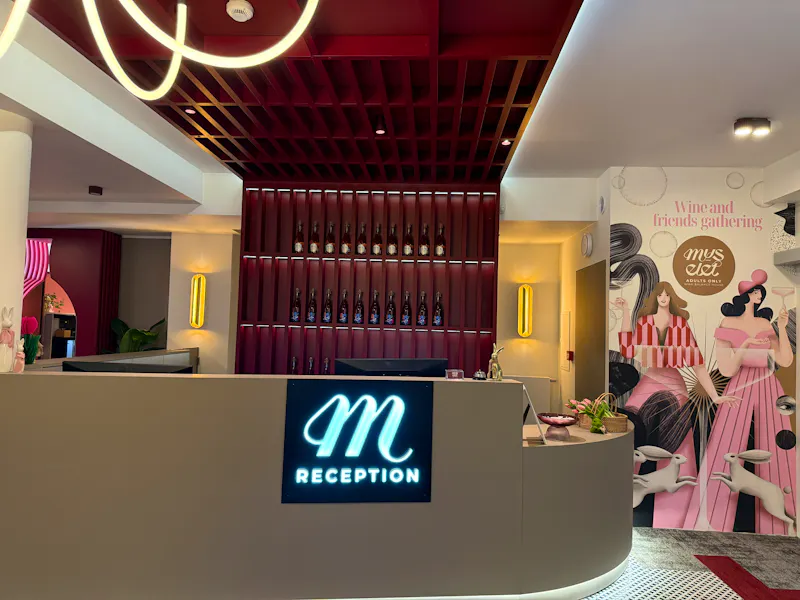 Rezeption im Muselet Adults Only &ndash; &copy;Muselet Adults Only