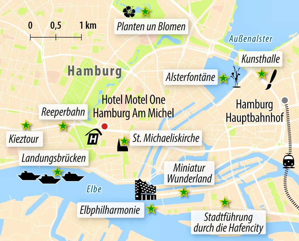 Ihre Reiseroute  &ndash; &copy; Eberhardt TRAVEL