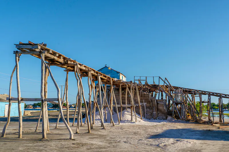 Salzabbaugebiete Las Salinas in Barahona, Dominikanische Republik - &copy;Александр Параев - stock.adobe.com