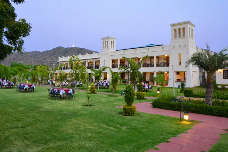 Aaram Baagh by Pachar Group, Pushkar in Pushkar, Indien - Hotelanlage &nbsp;&ndash;&nbsp;&copy;&nbsp;Aaram Baagh by Pachar Group, Pushkar