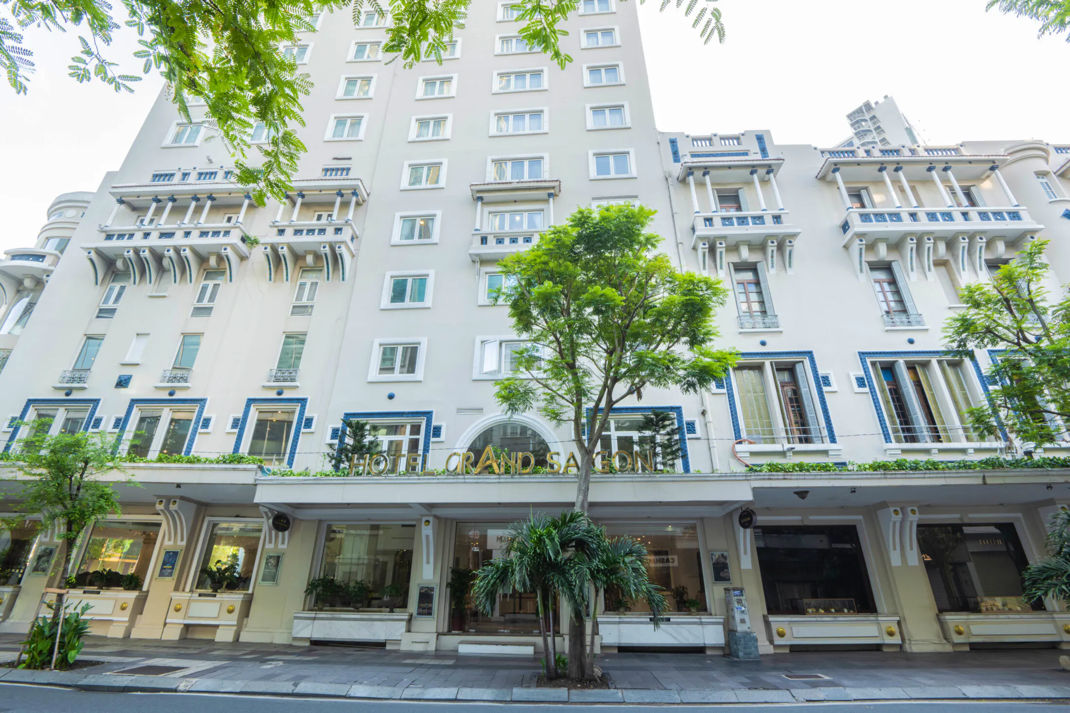 Hotel Grand Saigon in Vietnam - Hotel von außen &nbsp;&ndash;&nbsp;&copy;&nbsp;Hotel Grand Saigon