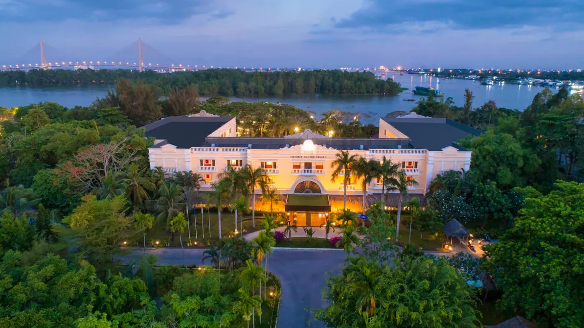 Victoria Can Tho Resort in Can Tho, Vietnam - Hotel von außen &nbsp;&ndash;&nbsp;&copy;&nbsp;Victoria Can Tho Resort