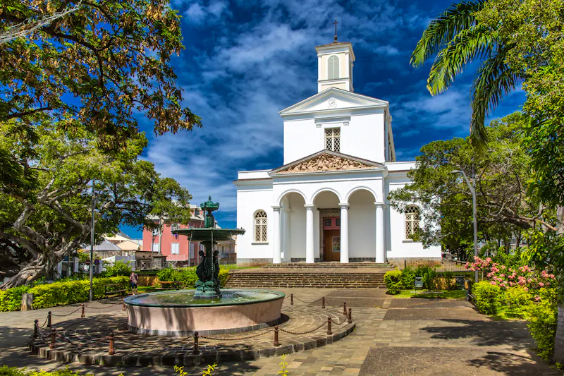 Kathedrale in Saint-Denis, La Réunion - &copy;A. Karnholz - stock.adobe.com