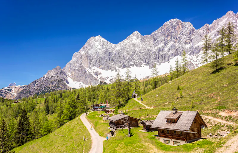 Brandalm und Dachstein - &copy;Lisa Payr - stock.adobe.com