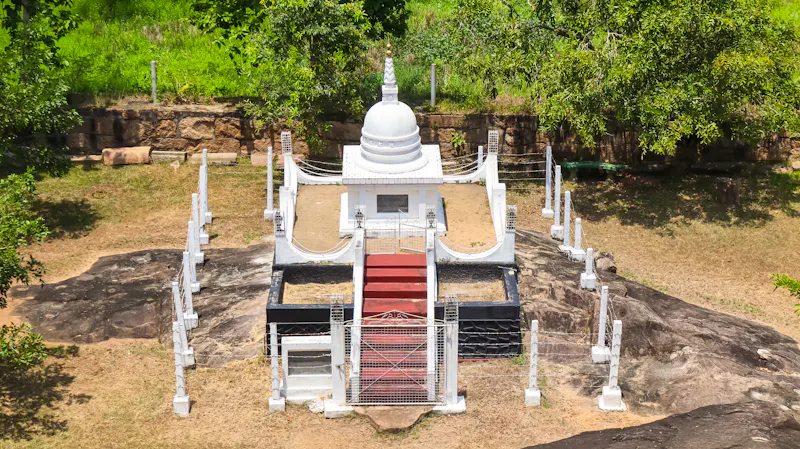 Stupa in Anuradhapura, Sri Lanka  - &copy;RealityImages - stock.adobe.com
