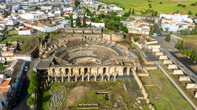 Ausgrabungsstätte Italica - Amphitheater - &copy;Antonio ciero - stock.adobe.com