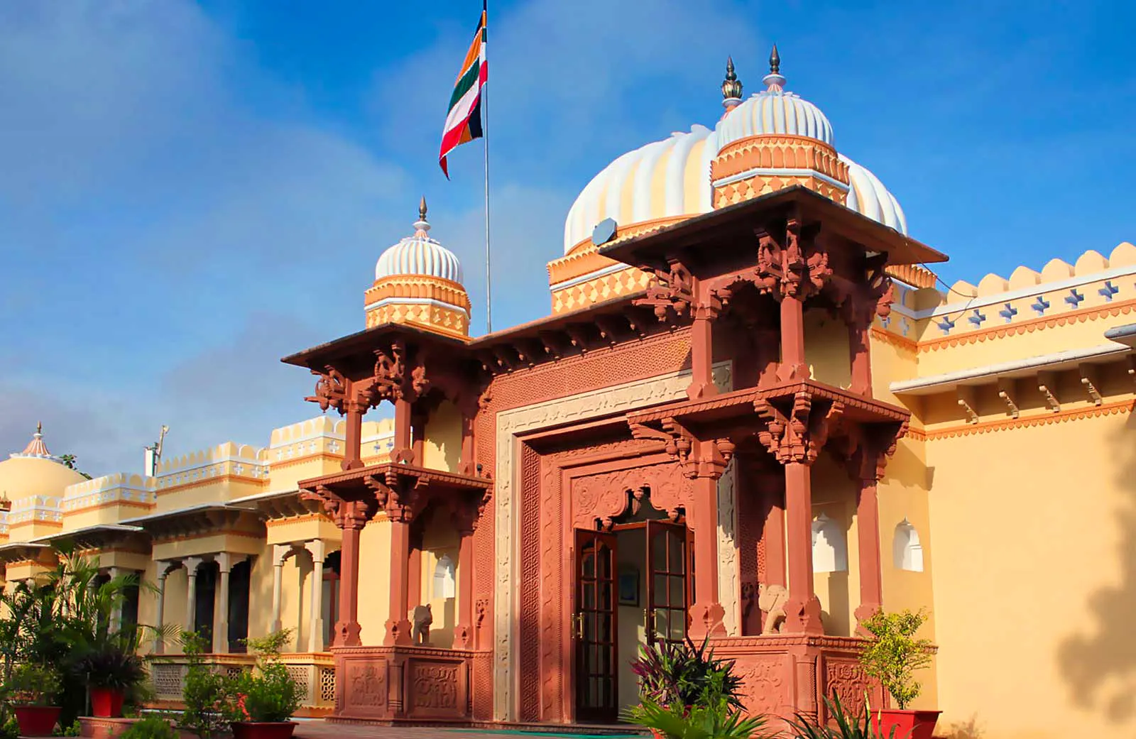 Amar Mahal hotel in Udaipur, Indien - Hotelanlage &nbsp;&ndash;&nbsp;&copy;&nbsp;Amar Mahal hotel