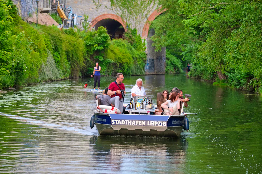 Bootsfahrt vom Stadthafen Leipzig &ndash; &copy; Stadthafen Leipzig - Rico THUMSER