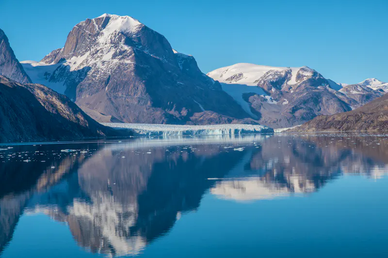 Gletscherkante im Skjoldungen Sund in Ost-Grönland - &copy;Bernd - stock.adobe.com