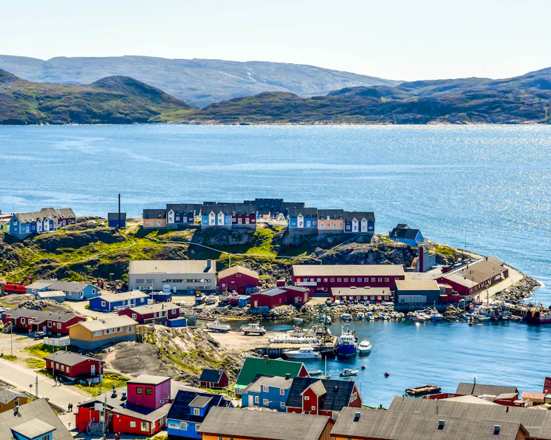 Hafen von Qaqortoq in Grönland - &copy;T.Terziev - stock.adobe.com