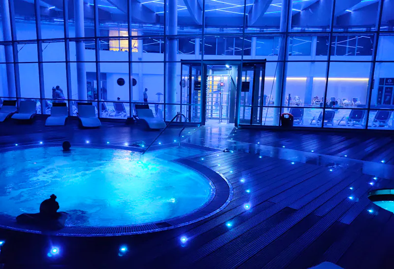 Wellness-Bereich außen im Hotel Senator &ndash; &copy;Hotel Senator