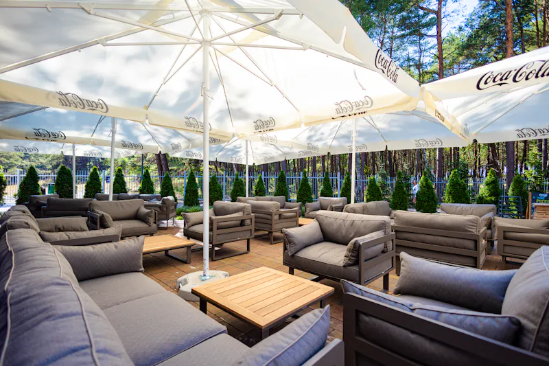 Terrasse vom Buffetrestaurant Nadmorska im Hotel Senator &ndash; &copy;Hotel Senator