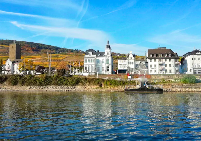 Blick auf Rüdesheim - &copy;Martina Pötschke - Eberhardt TRAVEL