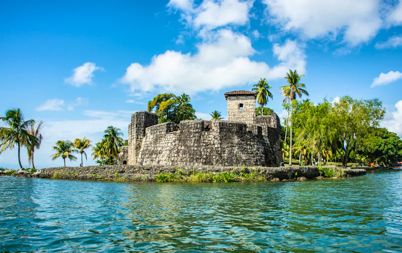 Castillo de San Felipe de Lara am See Izaba in Guatemala - &copy;RaquelMogado - stock.adobe.com