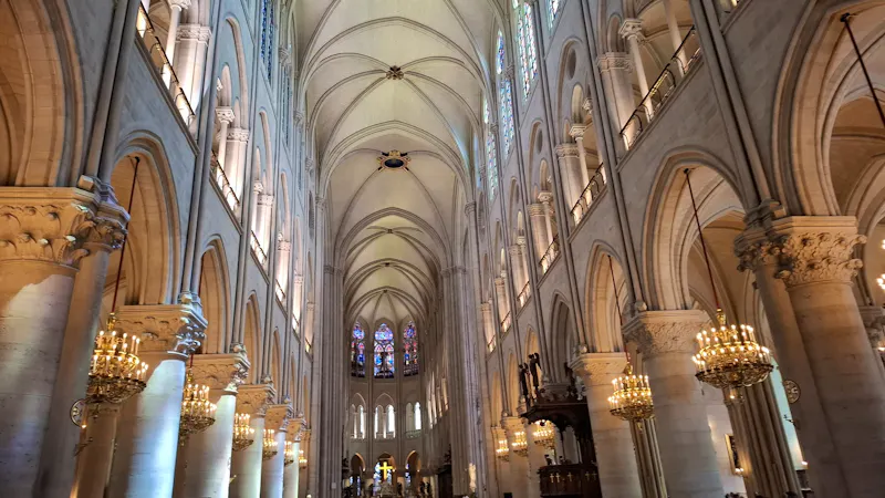 Innenansicht der Notre Dame de Paris - &copy;Katja Haubold - Eberhardt TRAVEL