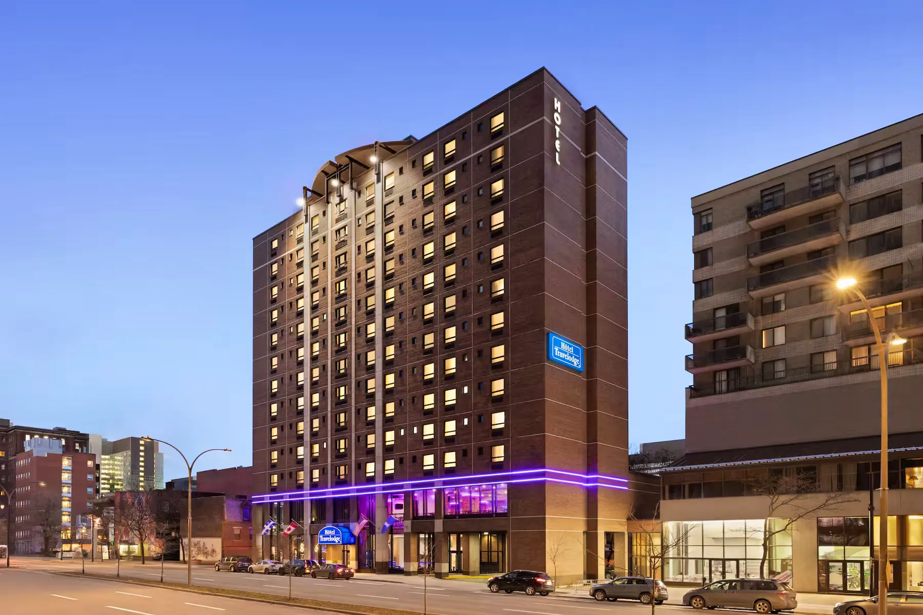 Travelodge Hotel by Wyndham Montreal Centre - Außenansicht&nbsp;&ndash;&nbsp;&copy;&nbsp;2026 Travelodge Hotels