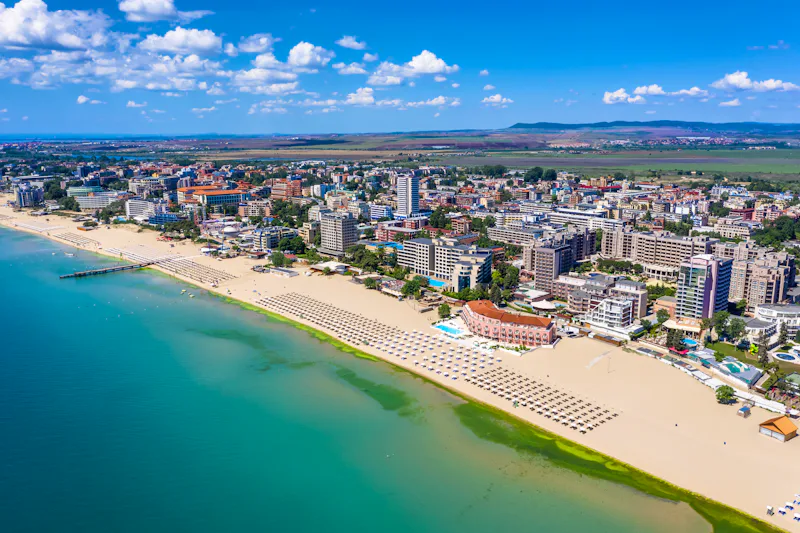 Sonnenstrand / Sunny Beach am Schwarzen Meer in Bulgarien&nbsp;&ndash;&nbsp;&copy;&nbsp;niki spasov - stock.adobe.com