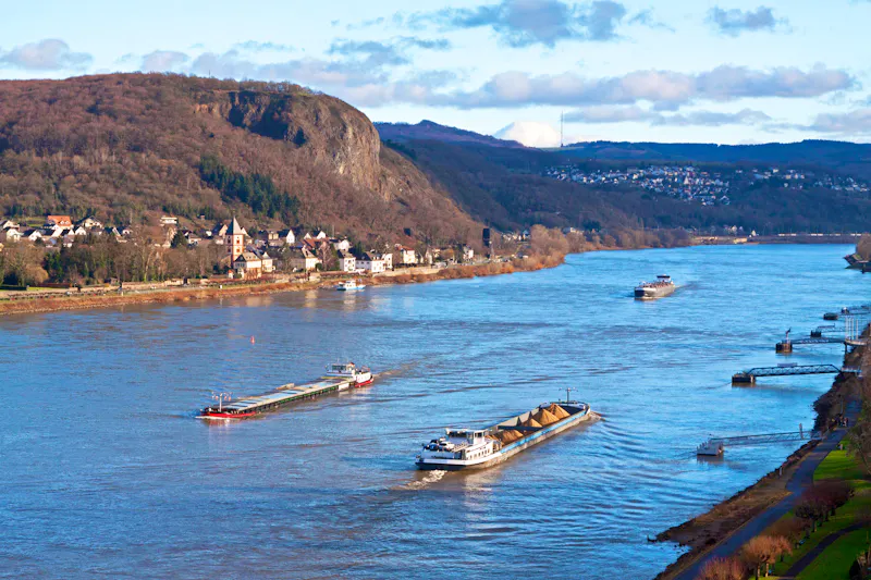 Blick auf Linz am Rhein - &copy;thosti57 - stock.adobe.com