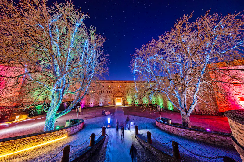 Christmas Garden auf der Festung Ehrenbreitstein in Koblenz  - &copy;Rainer Keuenhof - Christmas Garden Koblenz