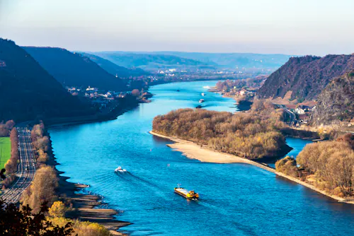 Rheintal bei Andernach &ndash; &copy; CL-Medien - stock.adobe.com