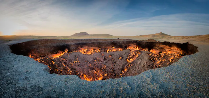 Darwaza-Gaskrater, Tor zur Hölle - &copy;Bild von Andrej Kulikov