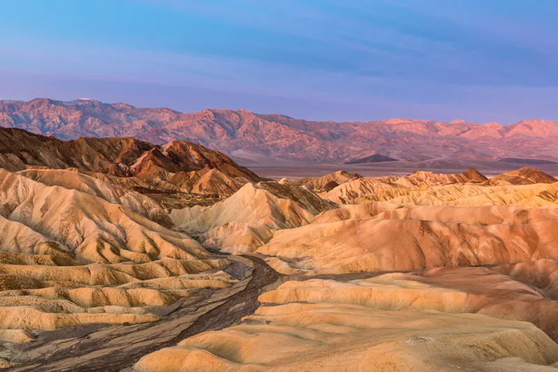 Zabriskie Point im Death Valley - &copy;Alexey - stock.adobe.com