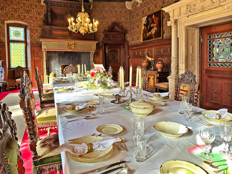 Führung in der Reichsburg Cochem - Speisesaal - &copy;Sabine Letzybyll - Eberhardt TRAVEL