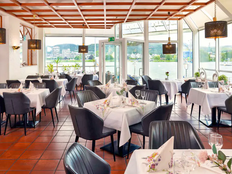 Rheinhotel Vier Jahreszeiten in Bad Breisig - Restaurant &ndash; &copy;Rheinhotel Vier Jahreszeiten