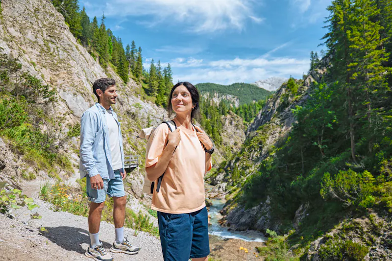 Wanderung zur Gleirschklamm im Karwendel - &copy;Region Seefeld