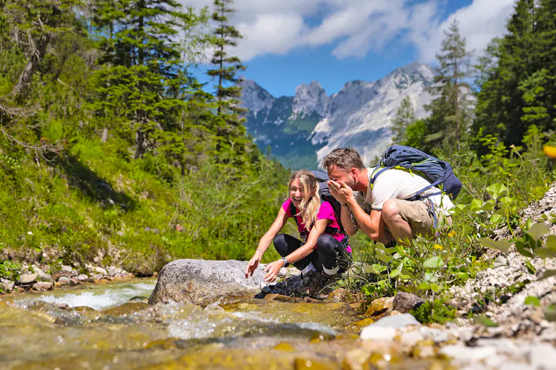Wanderung zur Eppzirler Alm im Sommer - &copy;Region Seefeld