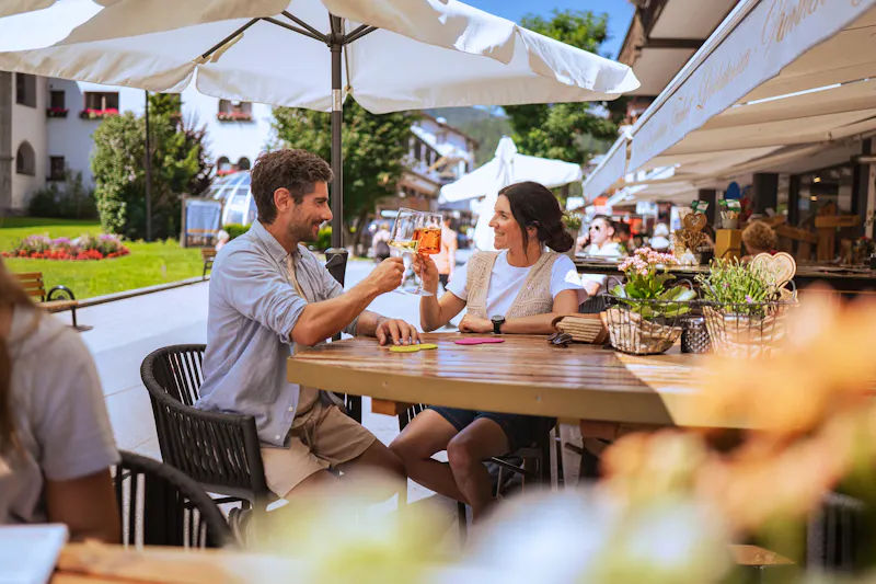 In der Fußgängerzone von Seefeld - &copy;Region Seefeld