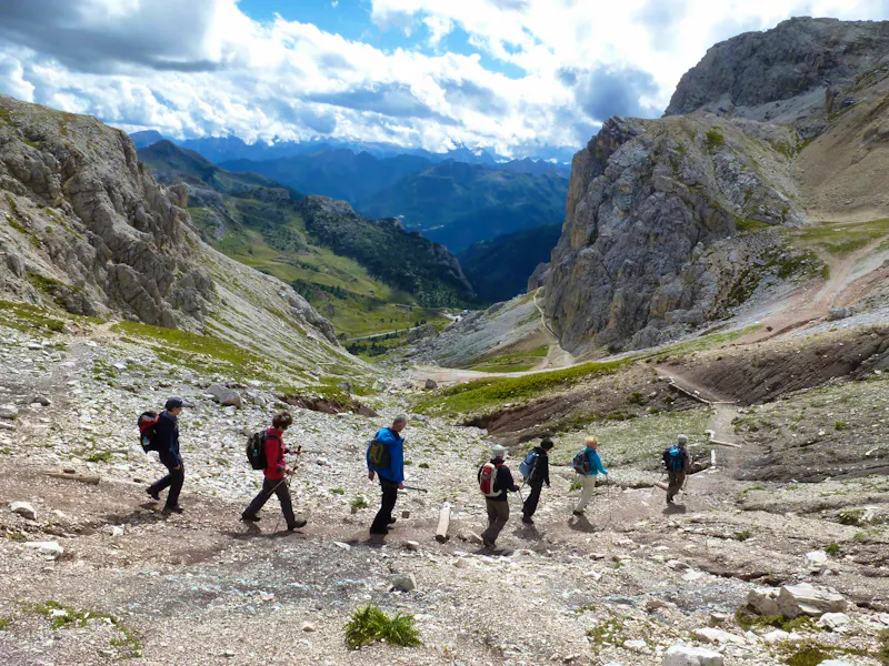 Wanderung am Lagazuoi - &copy;Betina Marinow - Eberhardt TRAVEL