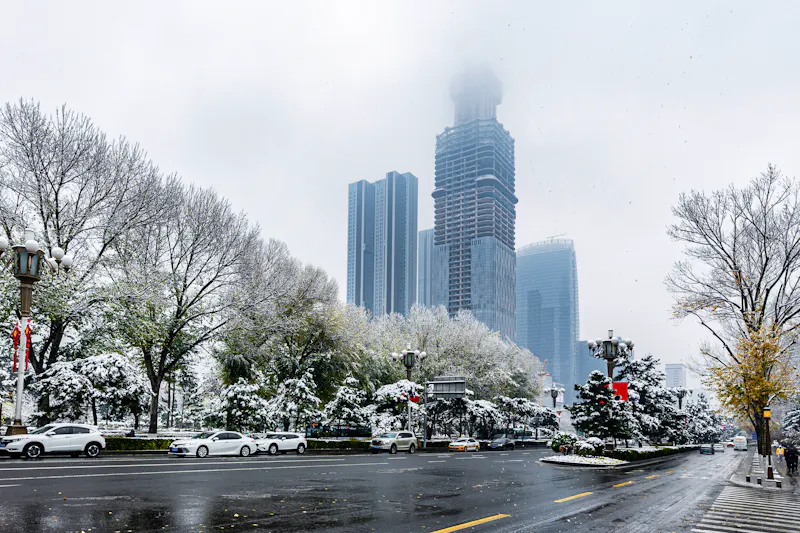 Changchun in der Winterzeit in jilin, China  - &copy;xiaowei - stock.adobe.com