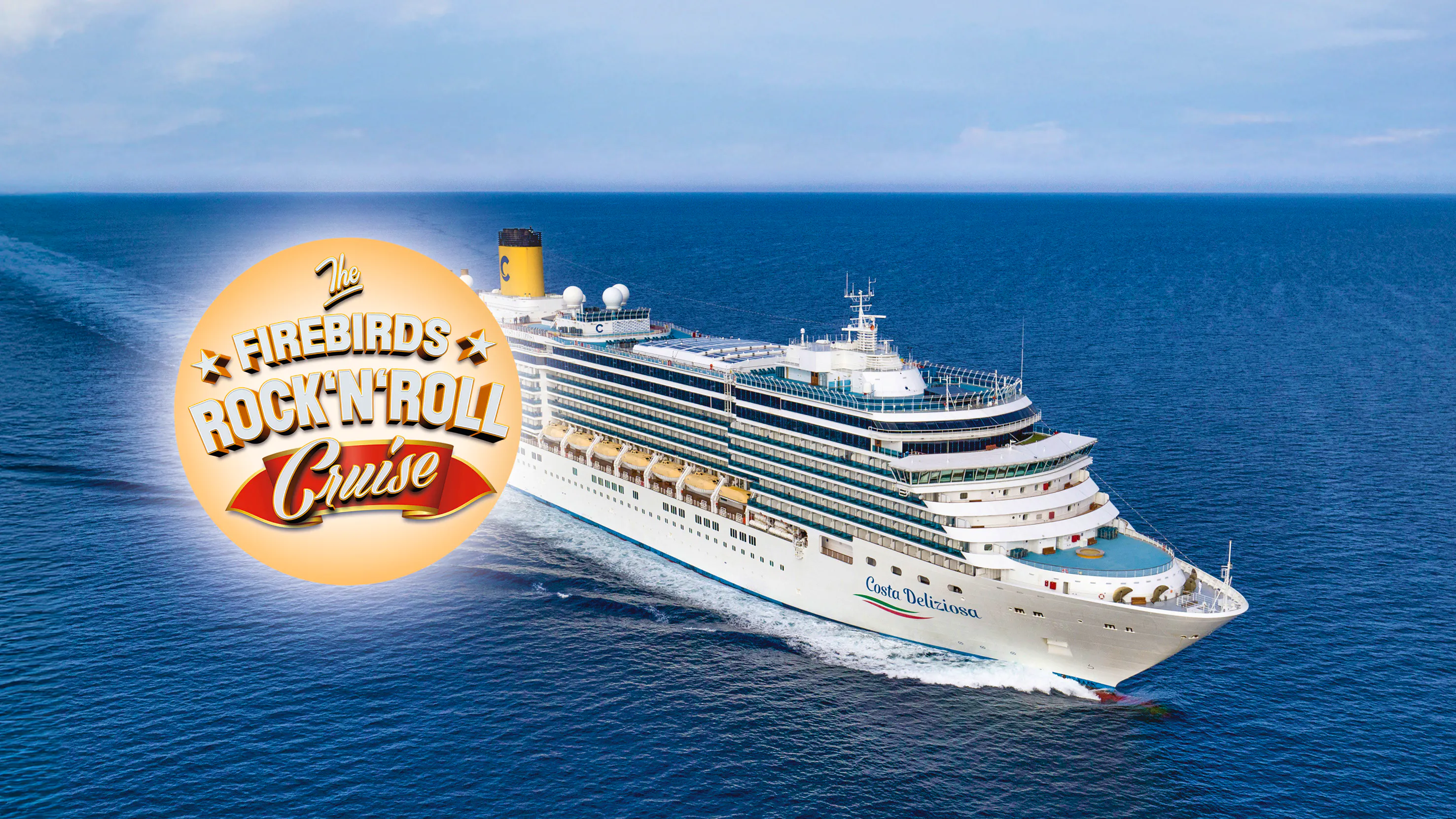 Rock#n#Roll cruise mit Costa Deliziosa & The Firebirds &ndash; &copy; Costa Crociere & The Firebirds